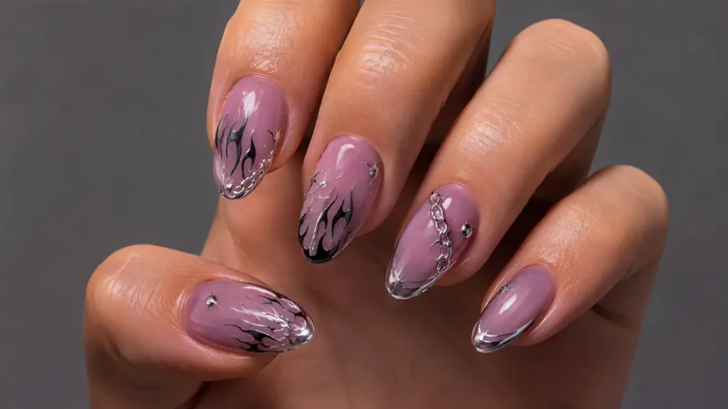 Baby Pink Cyber Cat Eye