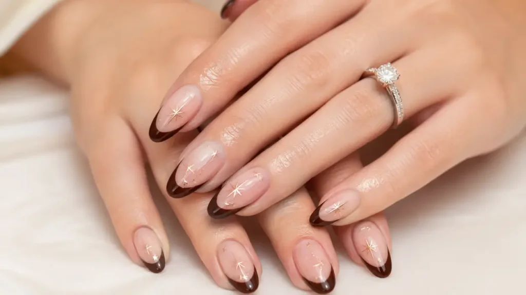 Brown Autumn Nails