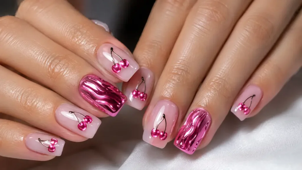 Cherry Fuschia Dreams