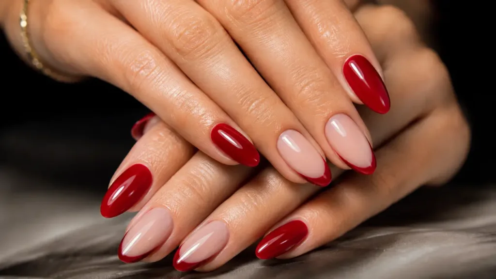 Cherry Red Nails