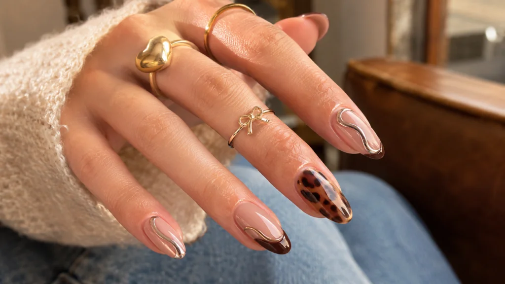 Classy Autumn Nail Art