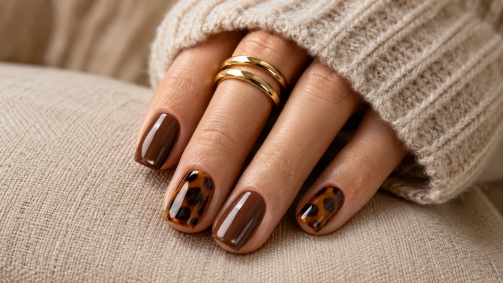 Classy Autumn Nails