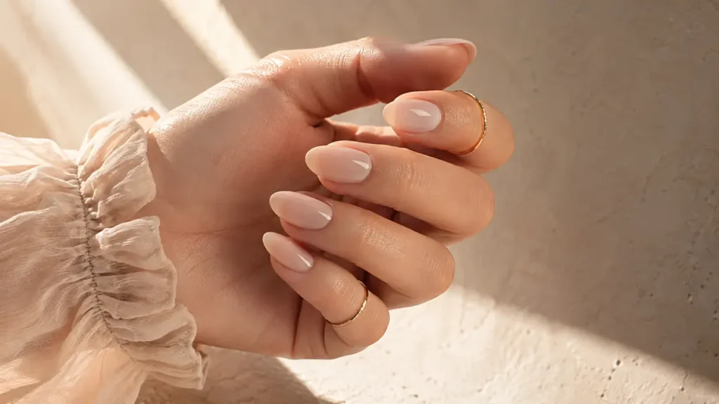 Gold French Tip