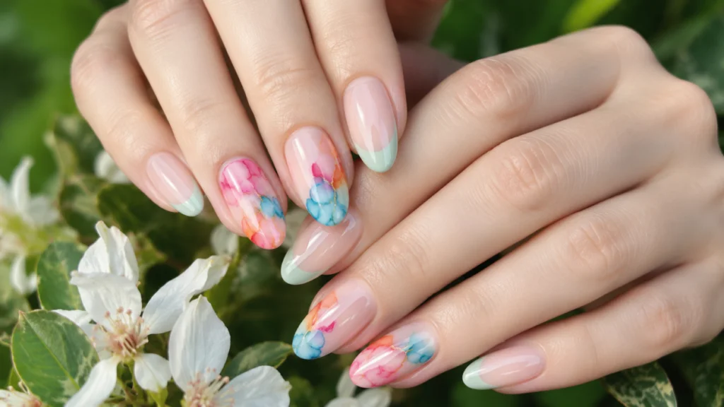 Minty Marbled