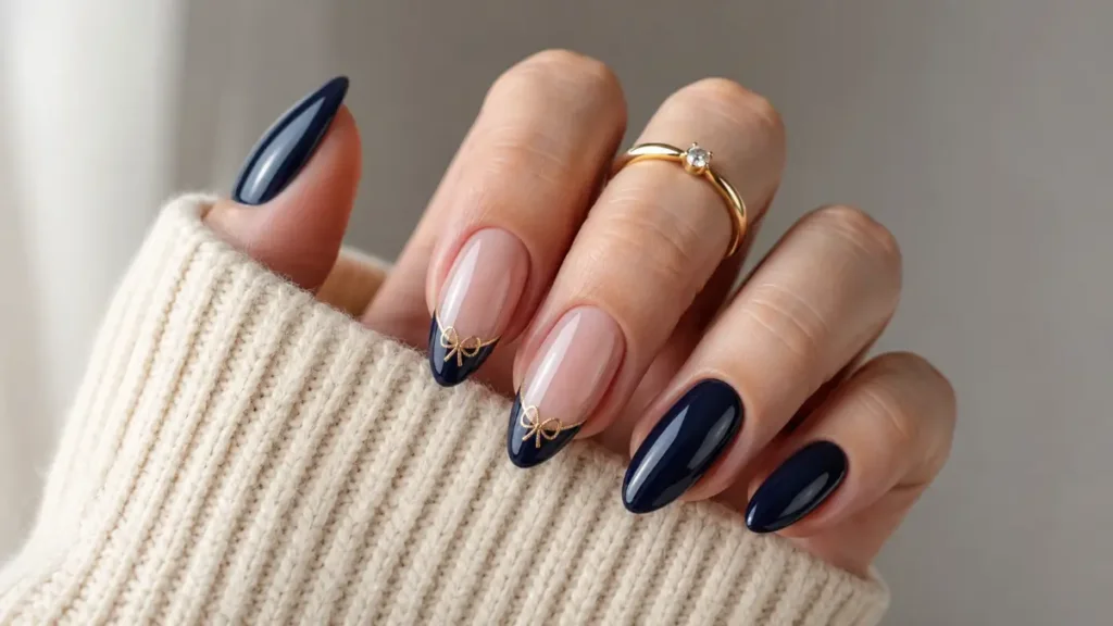 Navy & Gold