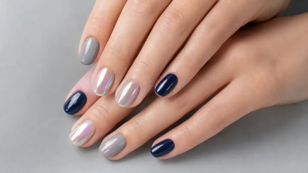 Navy & Gray