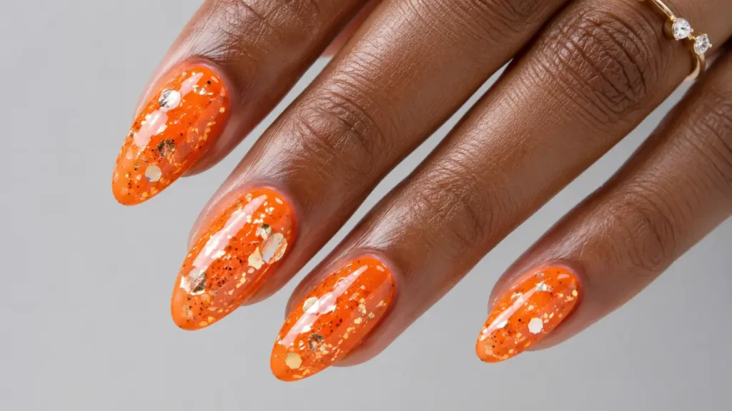 Orange Jelly Meets Confetti
