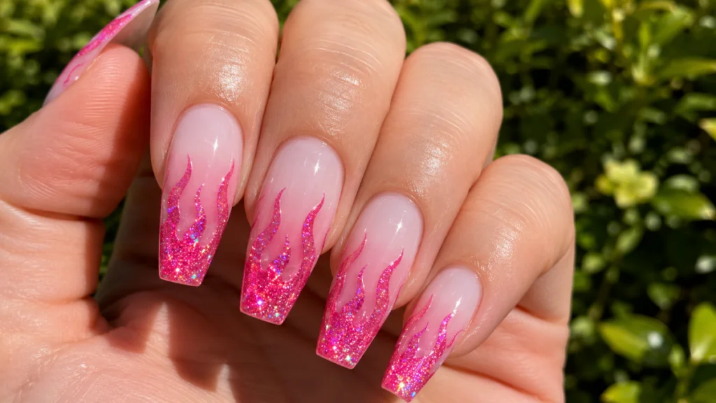 Pink Flames