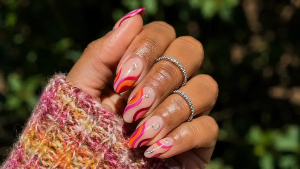 Pink Swirls