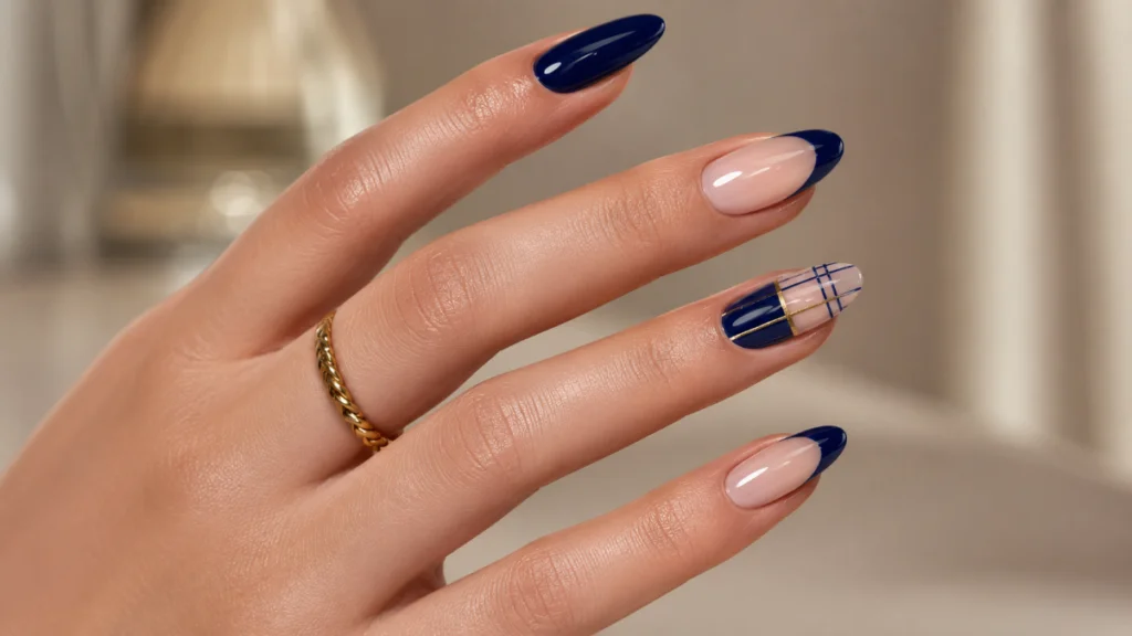 Plaid Nails