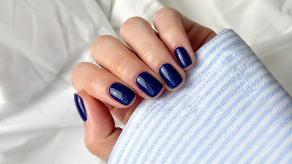 Solid Navy Blue