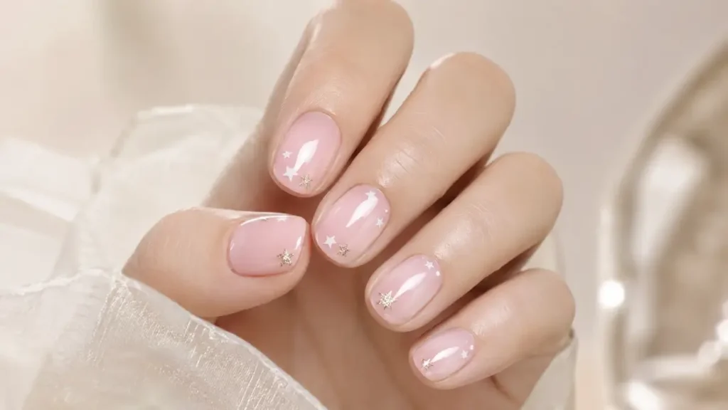 Starry Pastel Pink