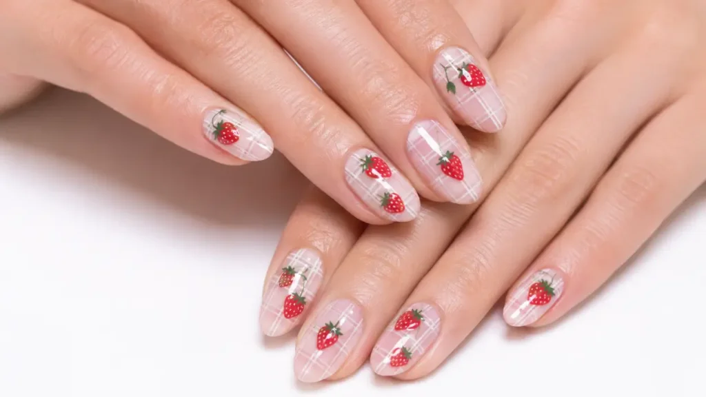 Strawberry Nails