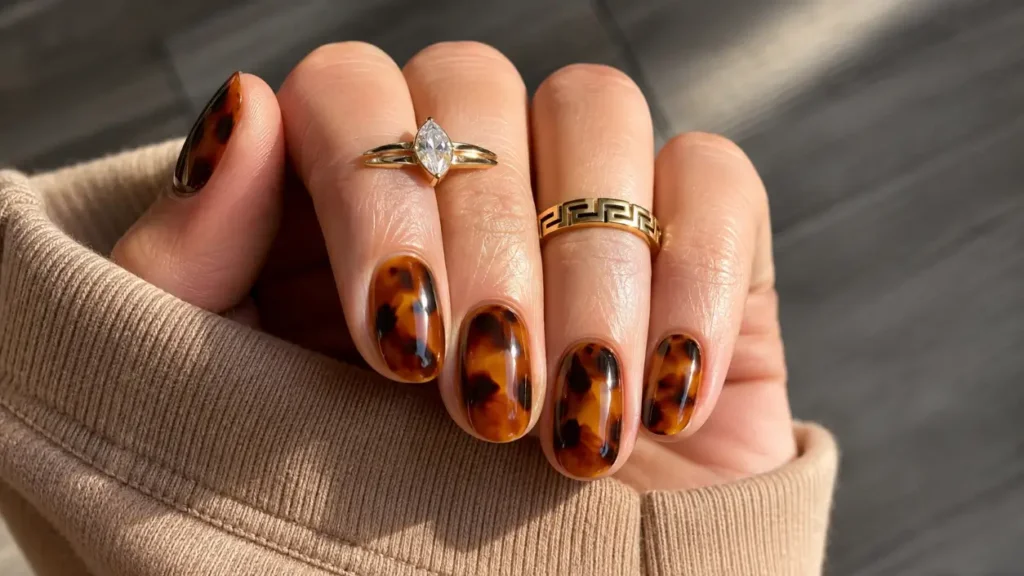 Tortoise Nail Art
