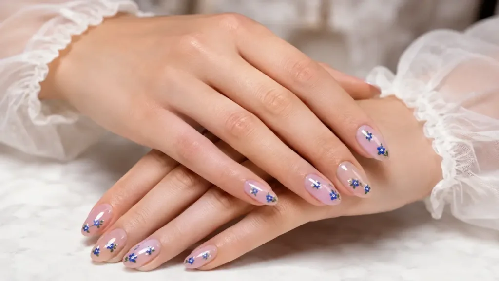 Blueberry Summer Nails