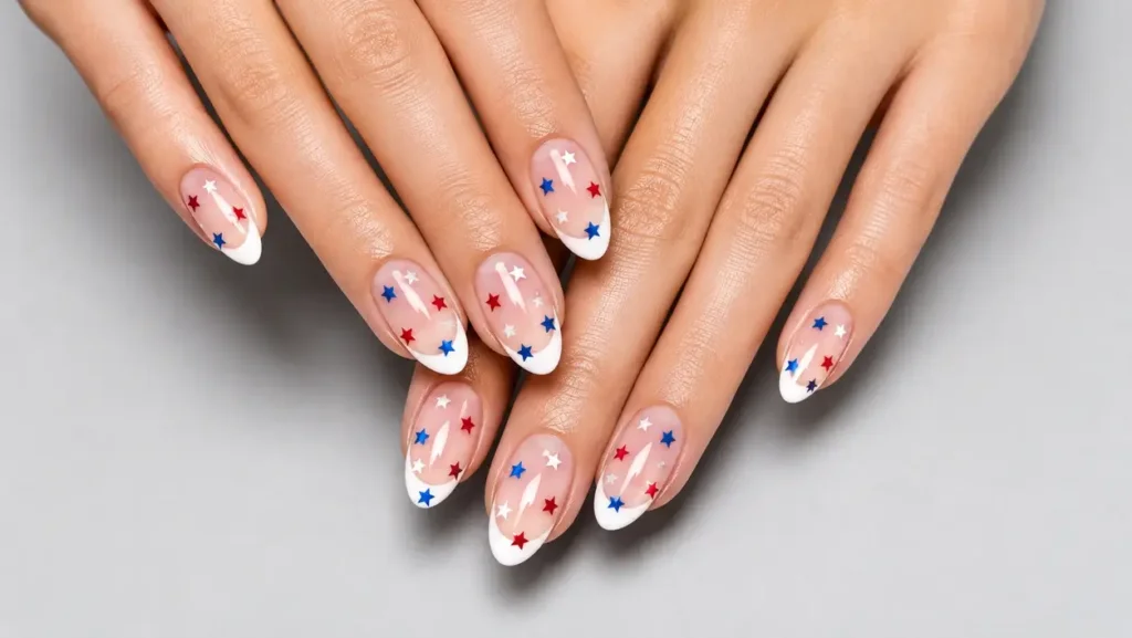 Colourful French Tip