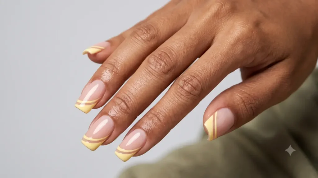Double French Tips