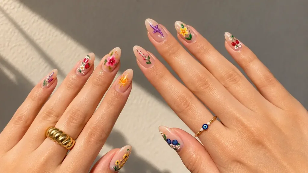 Fruit Salad Nails