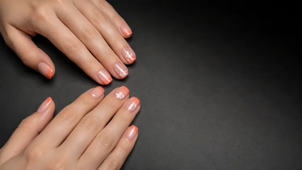 Hibiscus Nails