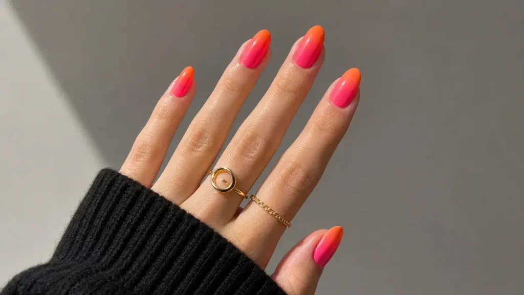 Orange and Pink Summer Ombré