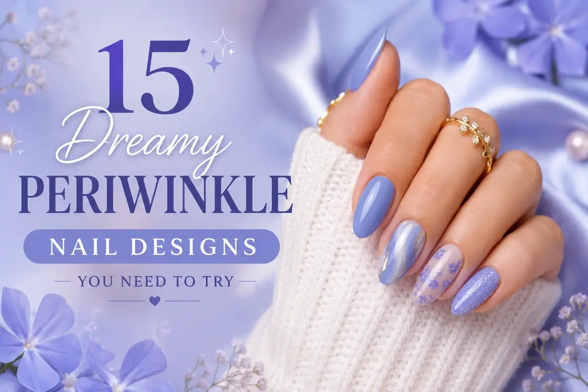 Periwinkle Nail Designs