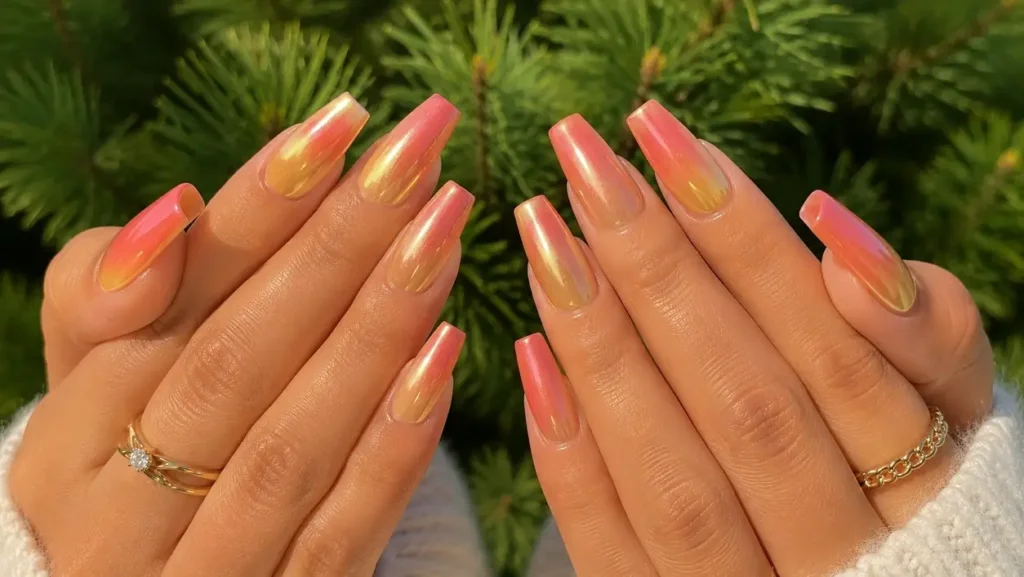 Yellow and Orange Ombre